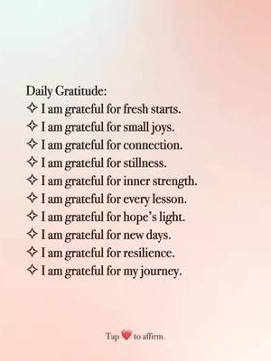 💛 What are you grateful for today? Let’s practice gratitude together and amplify the positive energy. #GratitudeAffirmations #DailyGratitude #ThankfulHeart #PositiveEnergy #GratitudePractice