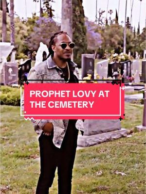 Prophet Lovy at the cemetery #prophetlovy #christiantiktok #foryoupage 