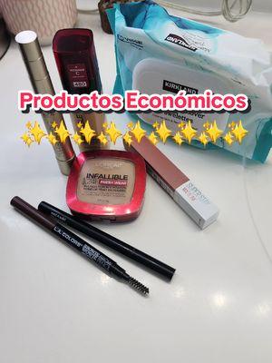 Productos las 3B ✨️💯✅️ #Maybelline #Loreal #wetnwild #LAcolors #Kirkland #PielGrasa #Cosmetiquera #telescopic 