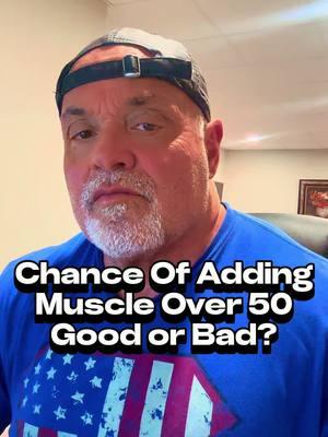 What are your chances of adding muscle over age 50? #muscles #buildmuscle #over50andfabulous #over50 