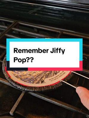 Do you guys remember jiffy pop?? I don't have a microwave in my new house so I picked these up 😂 so fun!  #JiffyPop #NostalgiaFood #CampfireTreat #RetroSnack #ChildhoodSnack #EasyRecipe #QuickSnack  #ASMR #asmrcooking  #Satisfying 