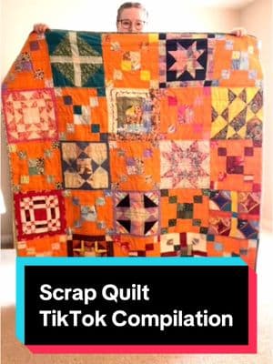 I have this quilt on the back of my sofa and I use it every day. I’m still so proud of this project. I won’t stop making content, you can find me on other platforms.  . . . #sewing #quilt #quilting #fabric #fabricscraps #scrapquilt #sewingforyoupage #sewingtiktok #quilter #memade #handmade 