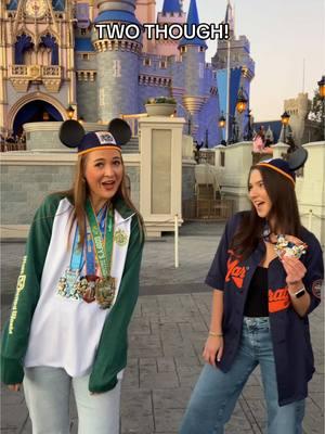 What’s better than one marathoner? TWO!  @caroline  #juno #rundisney #rundisney2025 #disneyrunners #runtok #disneyparks #marathon #runnergirl #rundisneymarathonweekend #rundisneymarathon 