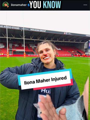 Ilona Maher injured and taken out of the game #ilonamaher #rugby #bristolbears #womensupportingwomen #sportscommentary 