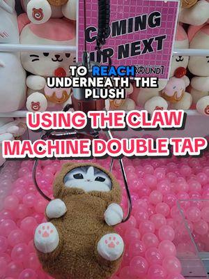 Have you tried using the double tap on the claw machine? Tap the button once to drop the claw, then tap it again (the "double" tap) to close the claw!  #arcade #clawmachine #cranegame #clawgame #arcadefriends #round1arcade #arcadehacks  #clawmachinehack #clawmachinewin #arcadewins 