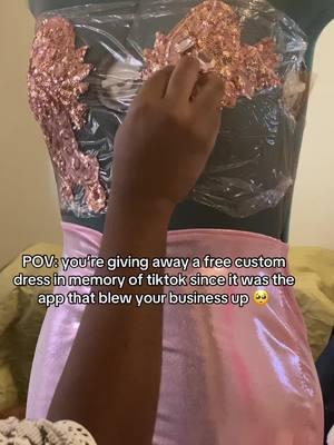 In light of the TikTok ban @slux_designs hopes to make one persons day by giving away ONE ABSOLUTELY FREE custom dress valued up to $1,200!!! 💝 This can be a prom, wedding, birthday or maternity dress💕 To enter this giveaway you MUST do the following: 1. ﻿﻿﻿Like our Instagram post! 2. ﻿﻿﻿Follow @slux_designs on IG! 3. ﻿﻿﻿Tag 2 friends in our post & the type of dress you would need such as prom or maternity( ONE COMMENT PER PERSON ) For a Bonus Entry into the giveaway: Share this post to your story & tag us! ** This giveaway ends on January 25th, 2025 at 5pm EST! The winner will be chosen at random and will be announced on our Instagram story.  The winner must be open to a freestyled design by @slux_designs but will be able to confirm the design via a sketch.  Stay updated about the giveaway by turning on post notifications! 🔔 GOOD LUCK💖 #customdress #dressdesigner #sellingmypromdress #prom2025 #tiktokban 