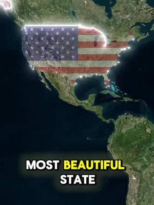 Do you know? #usa#americans#unitedstates#geography#doyouknow#learnontiktoktogether#country#trending#viral#fyp#states#beautiful#most#theus