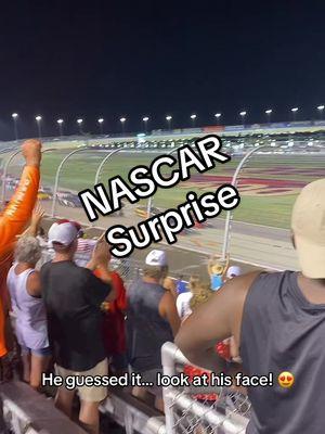 That one time I surprised manatsa with a nascar race! It was absolutely priceless!!  #therelatablemom #relatablemom #nascarrace #nascar #surprisedate 