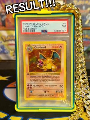 Big upgrade with regrading my 1st edition charizard pokemon card! #pokemon #pokemoncards #pokemoncard #charizard #charizardcard 