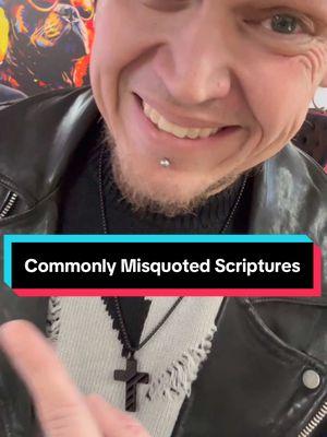 5 Commonly Misquoted Verses from the Bible... Want my Hat? Get one today from - @cxxiiapperal  #jesuslovesyou #christiantiktok #christianity #ThinkAboutThatForAMinute #jesus #kellykministries #kellyk #kellykministry #foryoupage #fyp #foryou #christianity #dailybiblestudy #christian #bible #BookTok #churchtok #truth #dailydevotional #churchtiktok #bibleverse 