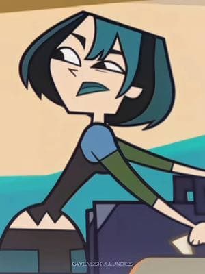 #TOTALDRAMAGWEN ll my last edit is going to be my favorite girl my day 1 😤😤😤 ll #totaldrama #totaldramaisland #tdas #gwenskullundies #disventurecamp #disventurecampriya 