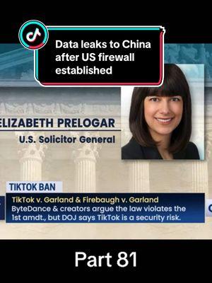 ByteDance requires personal data for the refinement of the algorithm.  The records have been submitted by TikTok to the Supreme Court to list all the data requirements.  The data requirements are sealed to protect their proprietary business information.  Initially the US government attempted to compromise with TikTok to allow access to personal data stored in the US which was protected behind a firewall.  Even after the firewall, ByteDance still had data leaks to China #scotus #anniemay #tiktokban 