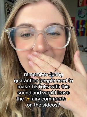 i haven’t seen anyone talk about this sound #fairycomments #2020tiktok #2020nostalgia #2020throwback #quarantinetiktok #quarantinenostalgia 