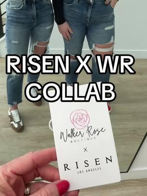 COLLAB TIME with our FAVS👏👏👏  #walkerroseboutique #fyp #foryoupage #denim #jeans #boutique #risen #judybluejeans #notgoodbye #hello #stretch 