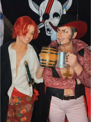 @Brez He’s not too upset about tbh #mishanks #mihawk #hawkeyemihawk #draculemihawk #mihawkonepiece #mihawkcosplay #shanks #akataka #akagaminoshanks #redhairshanks #shanksonepiece #mihawkonepiece #onepiece #onepiececosplay 