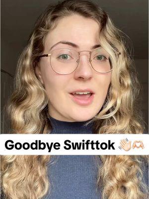 You changed my life but I guess I’ll see you 🥹 Follow Allison Ludman on your fav platform 🫶🏻 #swifttok #swiftie #taylorswifttok #swifties #taylorswift #goodbyetiktok #swifttokker #alltoowell #longlive #taylorswiftfan #taylorswiftfans 