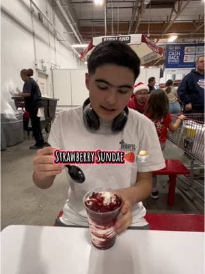 #CapCut @Costco Wholesale @A.J. & Big Justice #ajandbigjustice#costco#costcoicecream#strawberry#strawberrysundae#softserve#fy#fyp#parody#foodreview#Vlog#autism#isupportautism#imautistic#autismisavibe#johnnygrooves @CapCut 