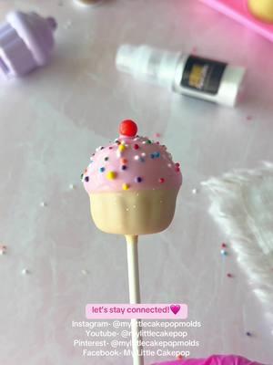 Just in case Tiktok does get banned, follow us on our other socials!🩷 Let’s stay connected! #mylittlecakepopmolds #mylittlecakepop 