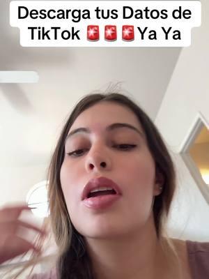 Descarga Los datos de TikTok ya ya #tiktok #tip #19denero #ultimodia #tiktokban #adiostiktok 