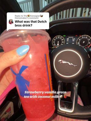 Replying to @The💐Koreagian🧺Homemaker @Dutch Bros Coffee #dutchbros #dutchbrosorders #coffeetok 