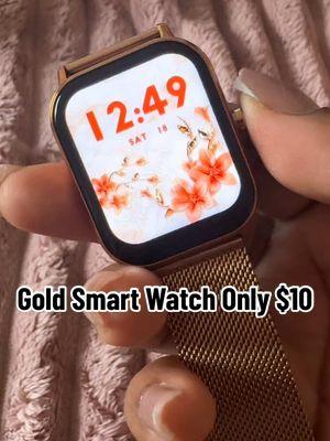 This smart watch is so pretty . It’s such a pretty . It’s under $20 . You literally get all your notifications on your smart watch . It’s very easy to setup. It’s also compatible for all phones 🫶🏾. #smartwatches ##smartwatch##watch##viralwatch##tiktokwatch