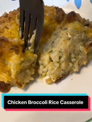 Chicken Broccoli Rice Casserole this recipe was actually really good! I am proud of myself for staying consistent with trying broccoli until I found a was to tolerate it#punkin#punkins#heypunkin#viral#fyp#cookeithme#cookingathometiktoktv#Recipe#casserole#EasyRecipe#letsgetcookin#cookingwithkaitlyn #CapCut 