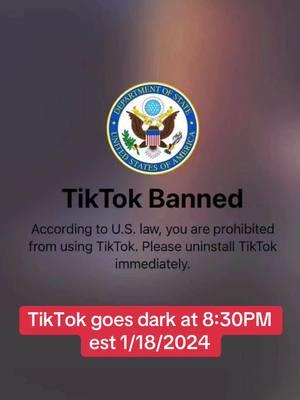 It was a good run. Farewell #tiktokban #jrftw #savetiktok #keeptiktok 