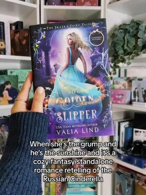 And it’s dual POV #cozyfantasyromance #booktokrecs #cozyromancebooks #booktokfyp #fantasyromcom #valialind #grumpysunshineromance #thegoldenslipper #fantasyromancebooks #fantasyromance 