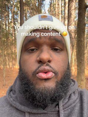 you shouldn’t give up on making content 🙂‍↕️ thank you, all ❤️ back up @Iamjonathan1800 @Iamjonathan19🫶🏾  #iamjonathan18 #RTM #rememberthisman #motivation #real #tiktokban #viralvideo 