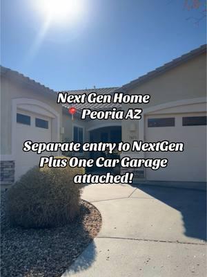 Next Gen Home offered at $674,900 in Peoria AZ.  Contact me for a tour of this or other Next Gen homes! Marisol Castro, Realtor®️ Equal Housing Opportunity 🌵 Coldwell Banker Realty 📲 623.203.8613 WWW.MarisoldAZ.Com LCO Keller Williams #nextgen #realestate #arizona #azrealtor #azrealestate #marisolazrealtor #fy #bienesraices 