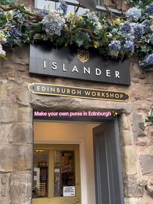 When in Edinburgh this is a must💖🏴󠁧󠁢󠁳󠁣󠁴󠁿 @Islander UK #islanderworkshopexperience #islanderworkshop #edinburgh #Scotland #thingstodo #thingstodoinedinburgh #uk #travel 