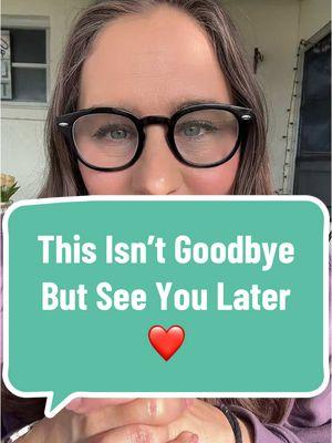 This isn’t goodbye but a see you later! ❤️ Thank you for always supporting and following me here on TikTok. I’m still going to be coaching and will be on all other platforms. Please follow me and hope to see you there!  #thanksforthesupport #attachmentstyles #avoidantattachment #anxiousattachment #breakups #relationships #relationshipadvice 