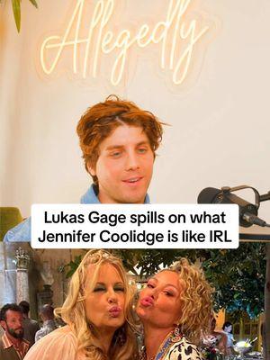 Jennifer Coolidge for President  #LukasGage @Jana Rosenberg  #jennifercoolidge #interview #whitelotus 