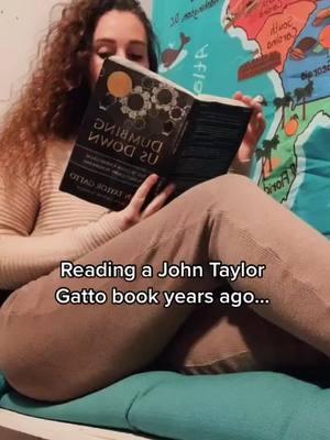 One of my first homeschooling videos from over 3 years ago. Love John Taylor Gatto, RIP ❤️ #homeschooling #homeschoolmama #homeschoollife #governmentcorruption #governmentschools #johntaylorgatto #governmentindoctrination 