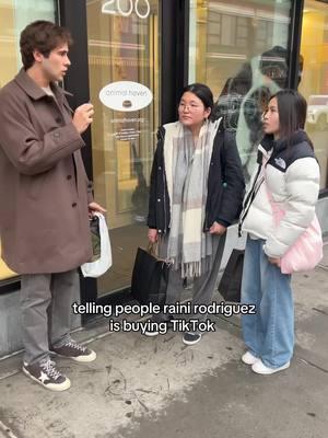 the hero we all needed 💞 #prank #nyc #streetinterview #rainirodriguez #fakeheadlines 