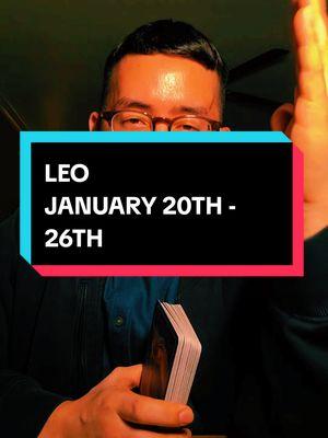 LEO ♌️ January 20th - 26th Tarot Reading  #leo #leos #leotarot #leosun #leomoon #leorising #leohoroscope #leotarotreading #leozodiac #leoweeklytarot #leoreading #leo2025 #leogang #leogirl #leoenergy #leo♌️ #leoweeklyreading 