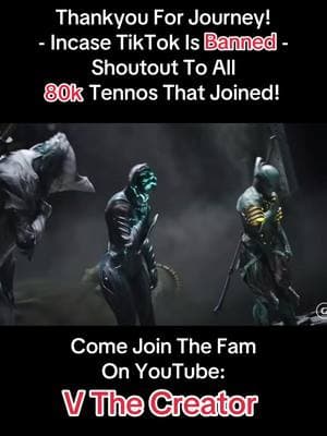 Thankyou all for everything! It’s been fun updating yall! #warframe #warframecommunity #gaming #destiny #gamer #hyped #following #anime #lootershooter #game #ban #fypシ #recommended #xyzbca 