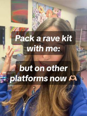 Lets pack an order for a rave kit, but it likely wont be on TikTok anymore 🥺 Just in case this is your last time seeing me on this app 🫶🏻 I wanna say thank you to everyone whos ever engaged with my my content before. I love yall so much, and hope you all find me on the other corners of the web 🫶🏻❤️ ONE LAST FINALY PACKING VIDEO WILL BE UP TONIGHT 🥹 #festivalseason #edmtiktok #plurtok #ravestarterkit #edmfestival #ravetok #abstractravekits #plur #kandikid #edm #rave #tiktokban 