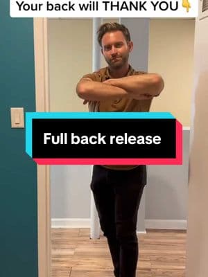 Full back release FOLLOW to relax your body! #backpain #fyp 