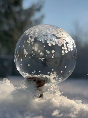 Definitely hit “Full Screen” 🔮#frozenbubble #fyp #cold #frozen #frozencrystal #byebyetiktok #crystalbubbles #goodbye 