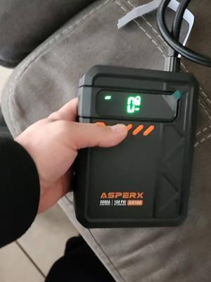 AsperX AX160 Jump Starter with air compressor  #asperx #jumperstarter #aircompressor #holidayhaul #SuperBrandDay #newyearnewera #tiktokshopchristmas #christmasgift #TikTokShop #latienditadenonillo #tiktokmakemebuyit 