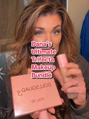 Dana’s Ultimate Trifecta Makeup Bundle @Doll 10 Beauty #fypage #fypシ゚viral #tiktokshopholidayhaul #fashionlookbook #tiktokshoploveatfirstfind #tiktokshopjumpstartsale #tiktokshopjumpstart #danajillflaherty #trifecta #trifectamakeup #doll10 #doll10beauty 