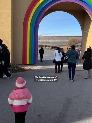 This was the COOLEST experience ever! I’m so grateful that because of a “silly app” like this I was able to take my kids on a trip that just furthered our families faith🤍🌈 highly recommend! #thearkencounter #thearkencounterky #arkencounter #roadtrip #weekendtrip #biblestory #bible #faith #faithlikenoah 