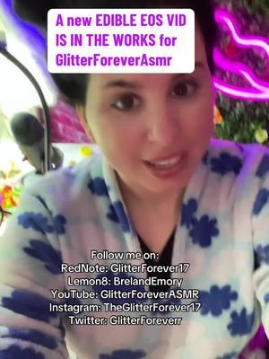 #ASMR #nostalgia #YouTube #YouTuber #glitterforever17 #FYP #ForYouPage #asmrsounds #asmrvideo #EOS #eoslipbalm @Eoslipbalm 