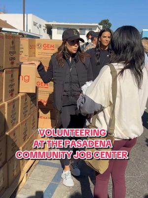 Part. 3 Passing out donations and care packages at the Pasadena Community Job Center❤️‍🩹 Please consider volunteering and/or donating! @NDLON @GlobalEmpowermentMission #BStrong