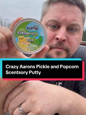 @CrazyAarons Pickle and Popcorn Scentsory Putty #picklereview #brinetime #pickleputty