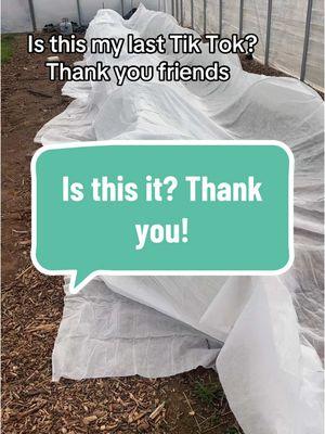 Is this my last tik tok  thank you friends #zone7b #friends #homestead #gardening #gardentips 