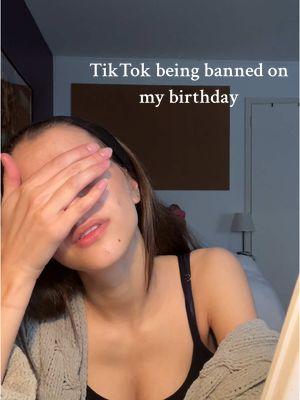 I can’t believe tiktok is being banned on my birthday 😭 It would make my birthday this year a little bit better if you could listen to just one of my songs 🫶🏻 (link in bio)  #smallartist #discovernewmusic #bellavictoria #tiktokban #unknownartist #newmusic #birthdaygirl 