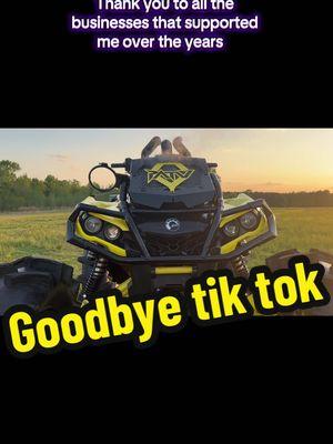 Thank you all, find me on Facebook and all the other apps Brooks Strickland #goodbyetiktok #tiktok2025 #mudlife #mud #offroading4x4 #offroad #atv #utv #sxs #sendit #bike #bikelife #fyp #foryoupage #thankyou 