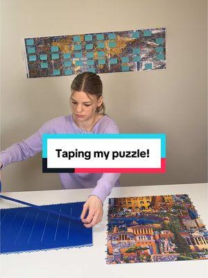 #worldslargestpuzzle #fyp #jigsawpuzzle #puzzlechallenge #tutorial 